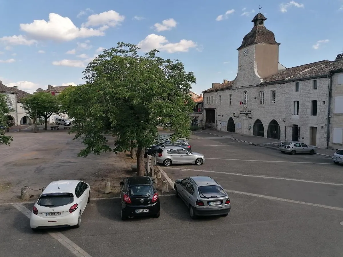 Vakantiehuis Cahors Sud : Maison Quercynoise Avec Vue Sur Place Du Village Castelnau-Montratier Frankrijk